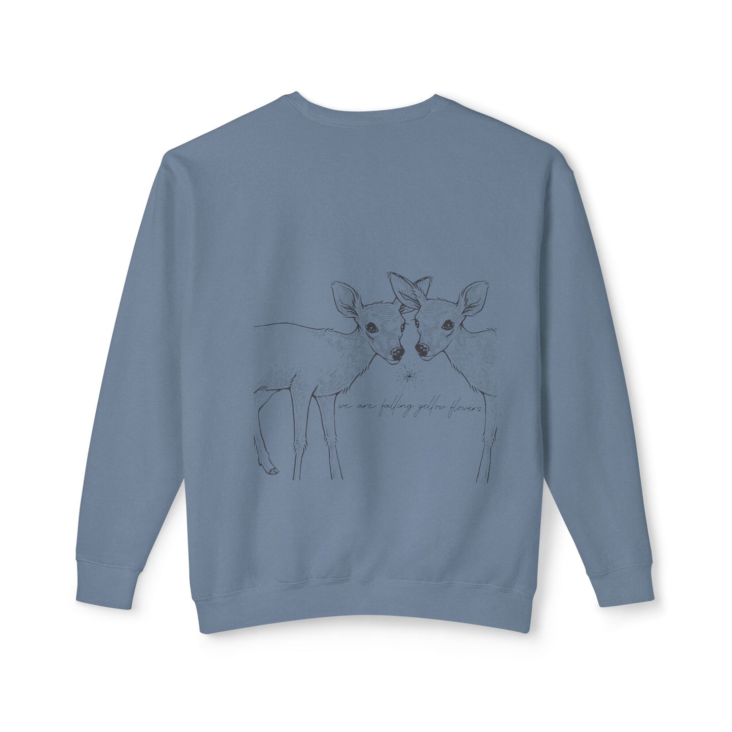 Two Deer: We are Falling Flowers Sweatshirt, Unisex- THE STORE by avalove