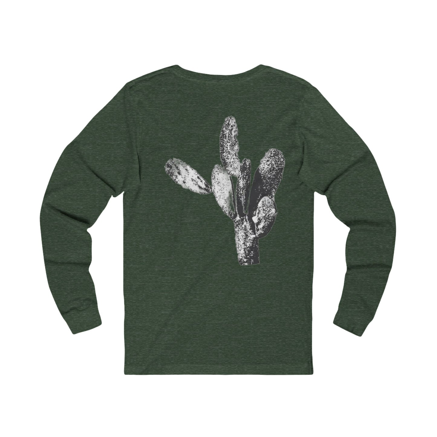 Saguaro Cactus Graphic Long Sleeve Tee — Minimal Desert Botanical Shirt, THE STORE by avalove