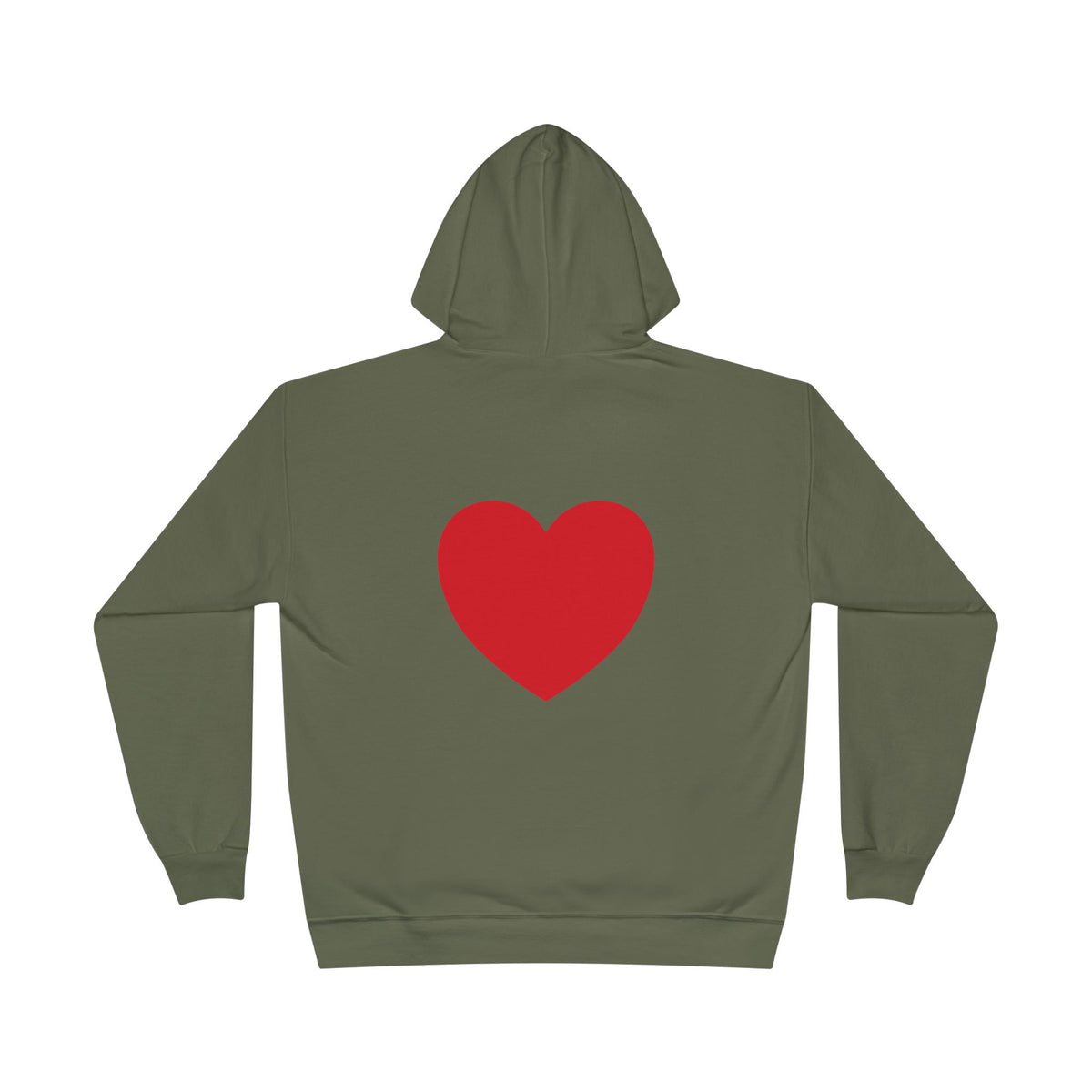 I WEAR MY HEART ON MY SLEEVE Unisex EcoSmart® Pullover Hoodie Sweatshirt- THE STORE by avalove