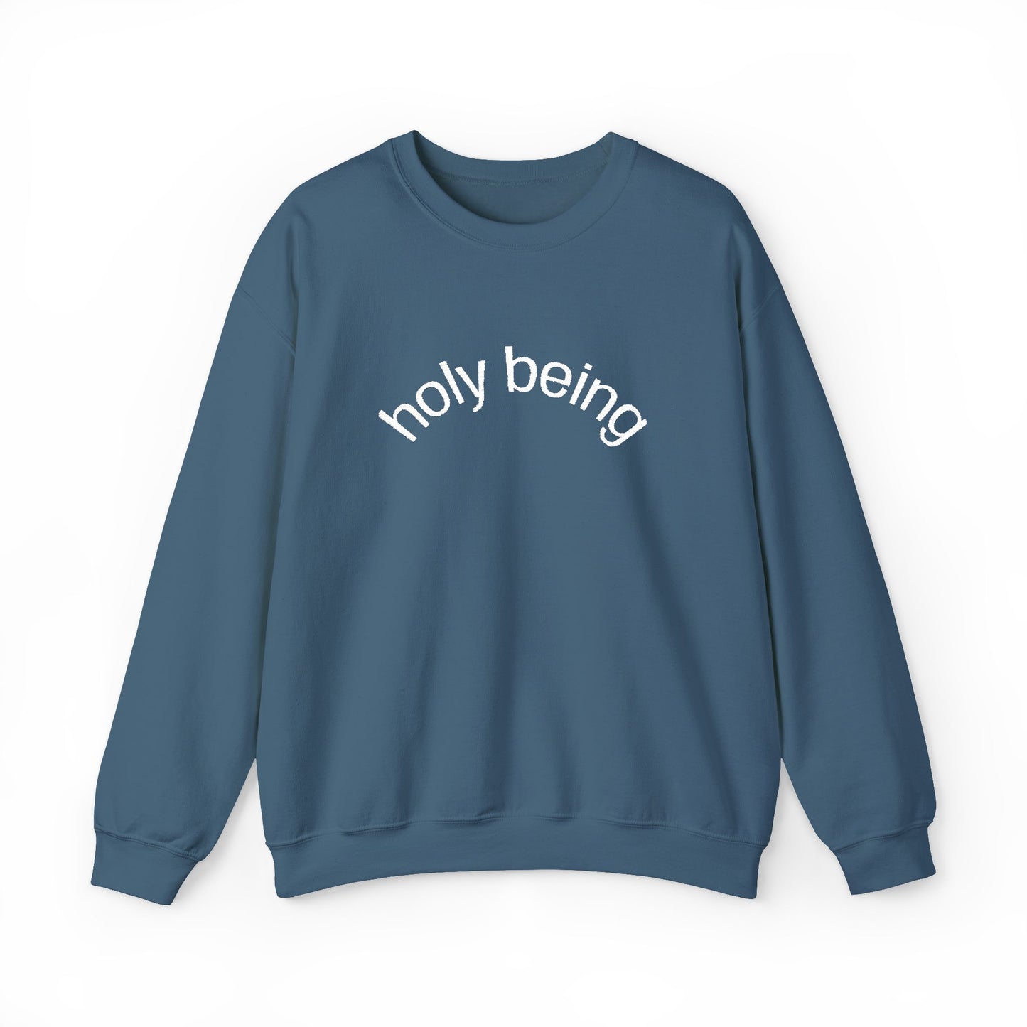 Holy Being Crewneck Sweatshirt, Embroidered, THE STORE by avalove