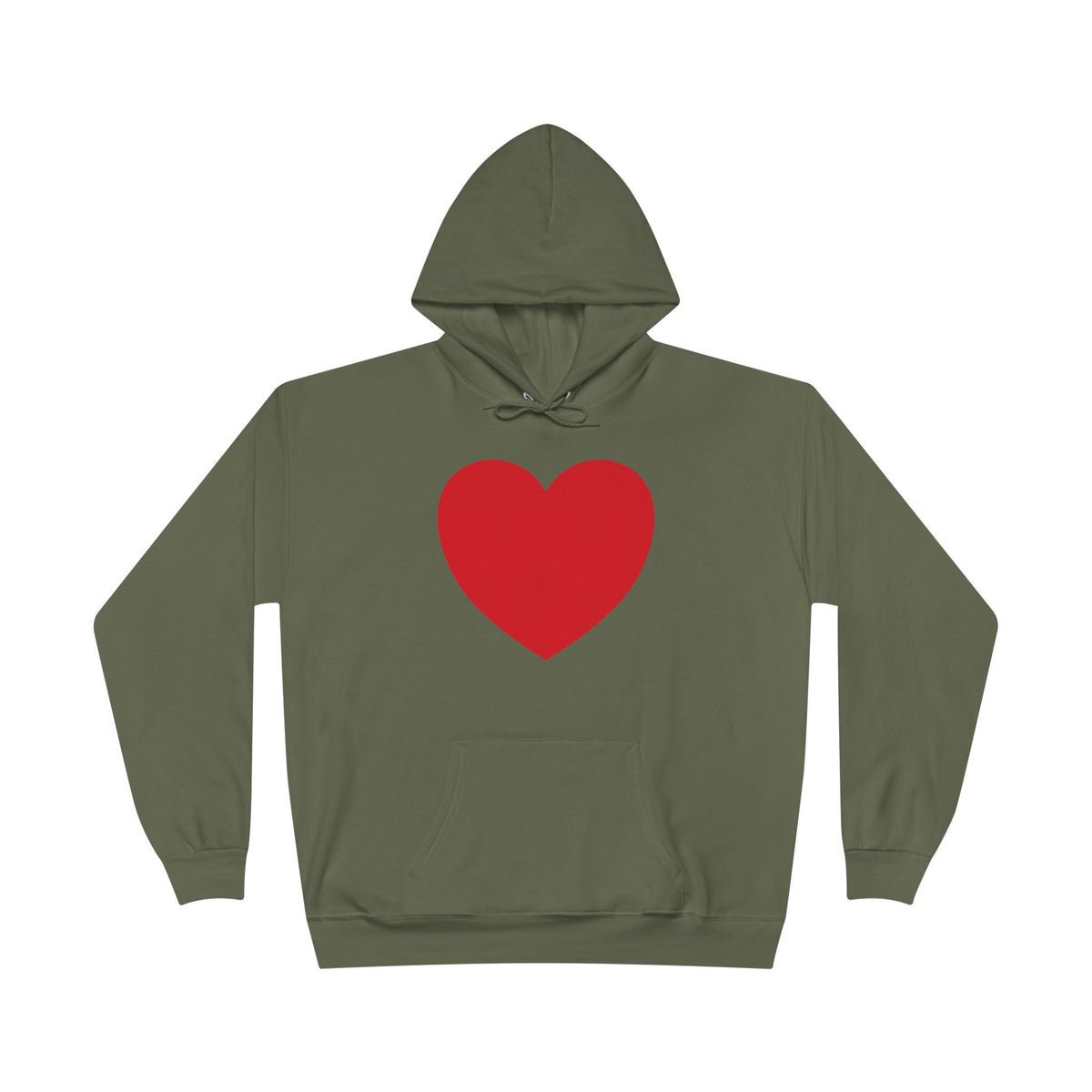 I WEAR MY HEART ON MY SLEEVE Unisex EcoSmart® Pullover Hoodie Sweatshirt- THE STORE by avalove