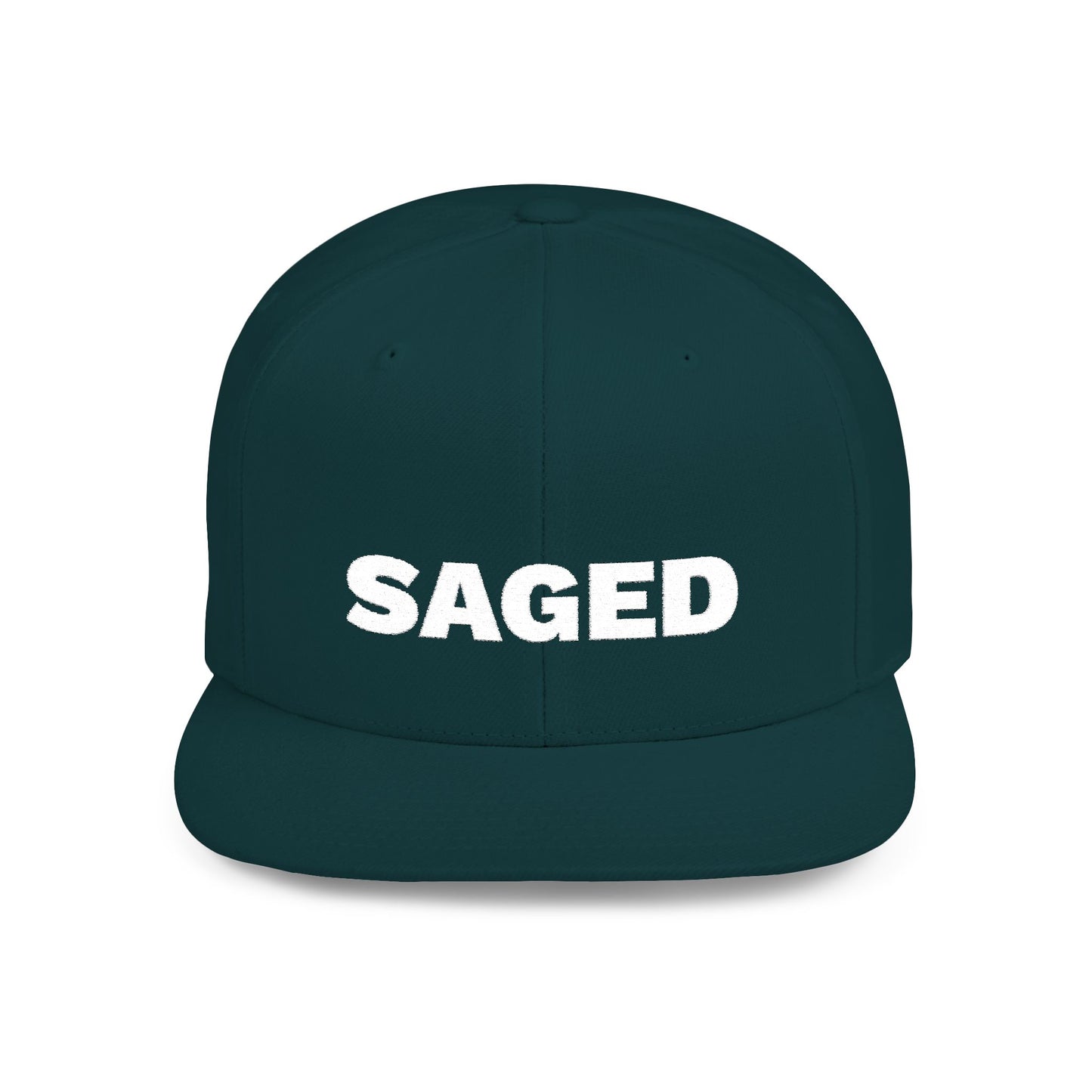 SAGED Flat Bill Snapback Hat