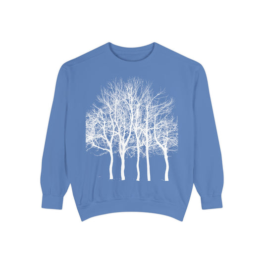 Fairytale Tree Unisex Garment-Dyed Sweatshirt by The Store by avalove