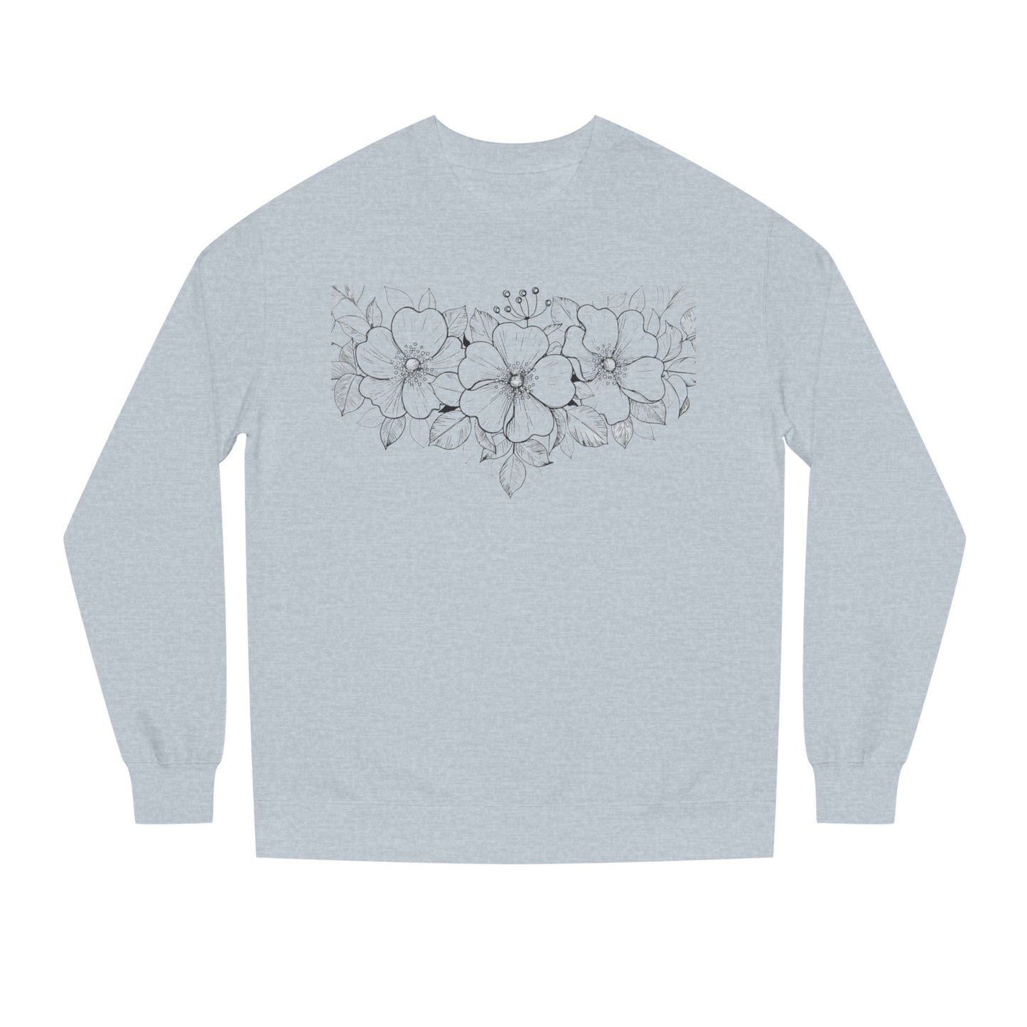 Cowgirl Flowers Crewneck Sweatshirt- The Store, by avalove
