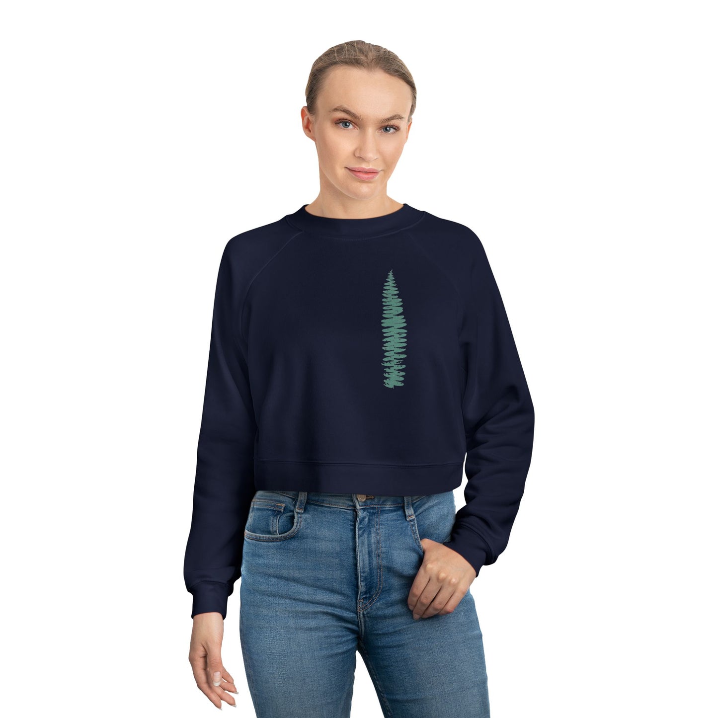 The Green Fern, Forest Bather! - Women's Fleece Pullover - The Store, by avalove