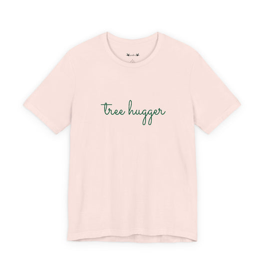 Embroidered Tree Hugger Unisex Jersey Short Sleeve Tee-The Store by avalove