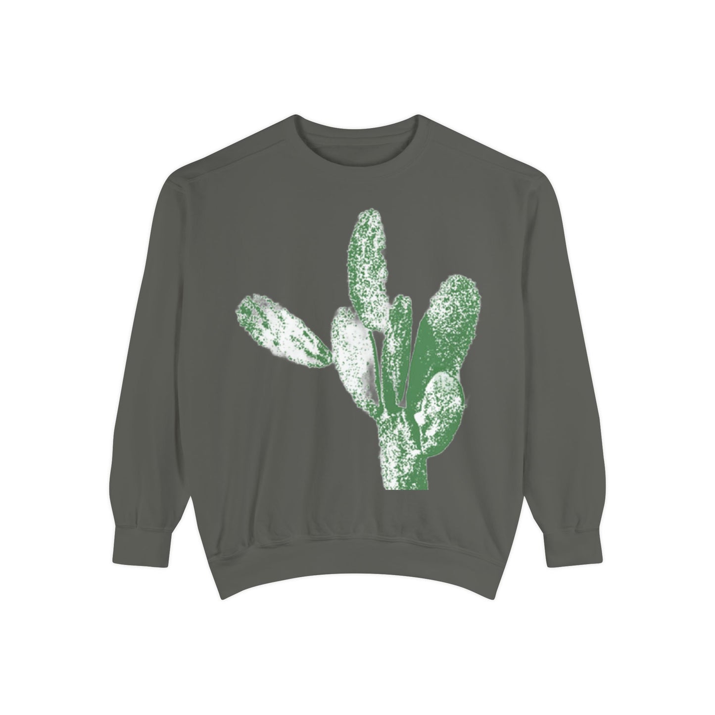 Saguaro Cactus Sweatshirt — Vintage Green Botanical Crewneck, THE STORE, by avalove