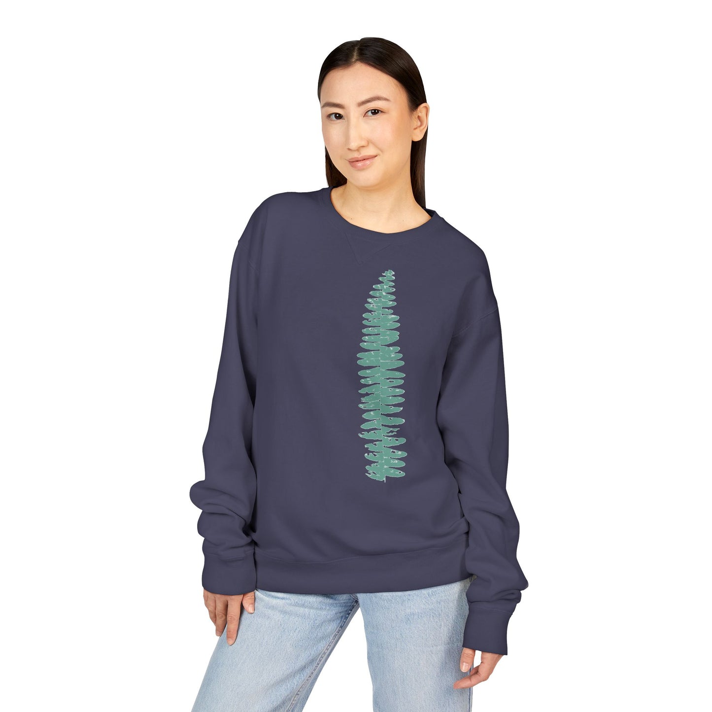 The Green Fern, Forest Bathing Sweatshirt, THE STORE, by avalove
