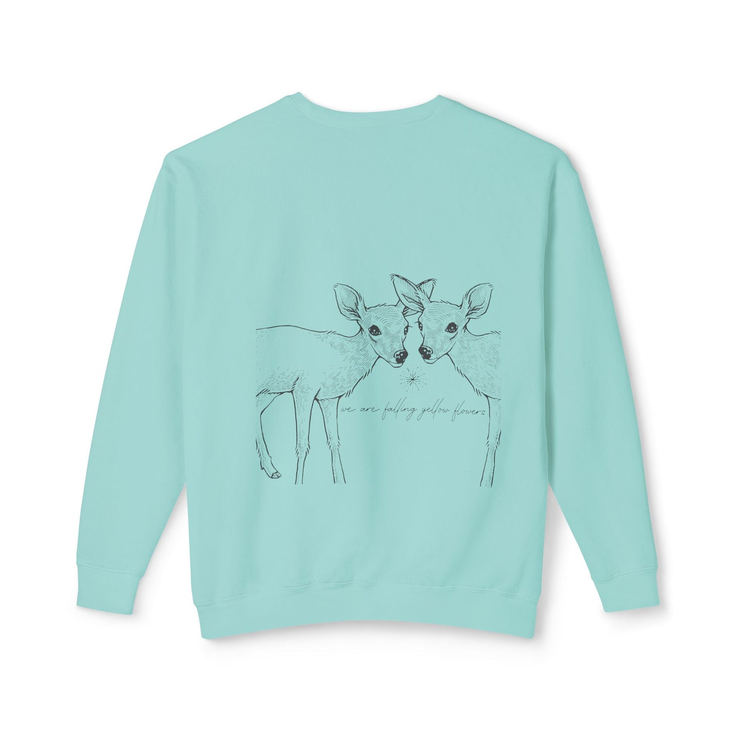Two Deer: We are Falling Flowers Sweatshirt, Unisex- THE STORE by avalove