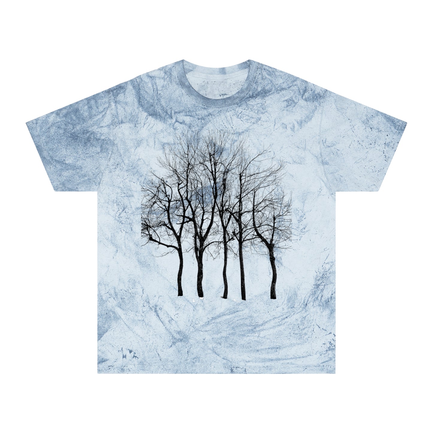 Fairytale Trees Tie Dye Basic Unisex Tee- The STORE by avalove