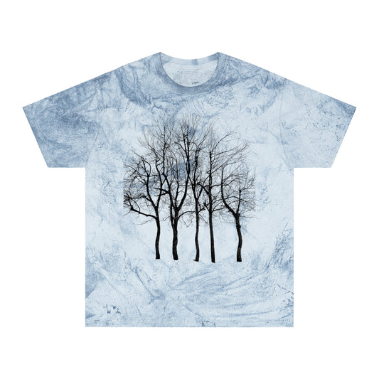 Fairytale Trees Tie Dye Basic Unisex Tee- The STORE by avalove