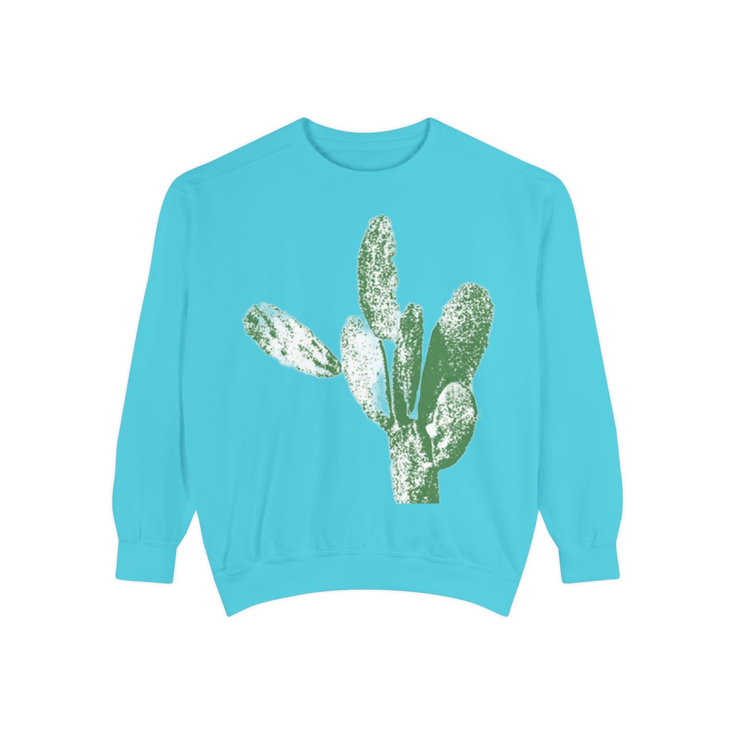Saguaro Cactus Sweatshirt — Vintage Green Botanical Crewneck, THE STORE, by avalove