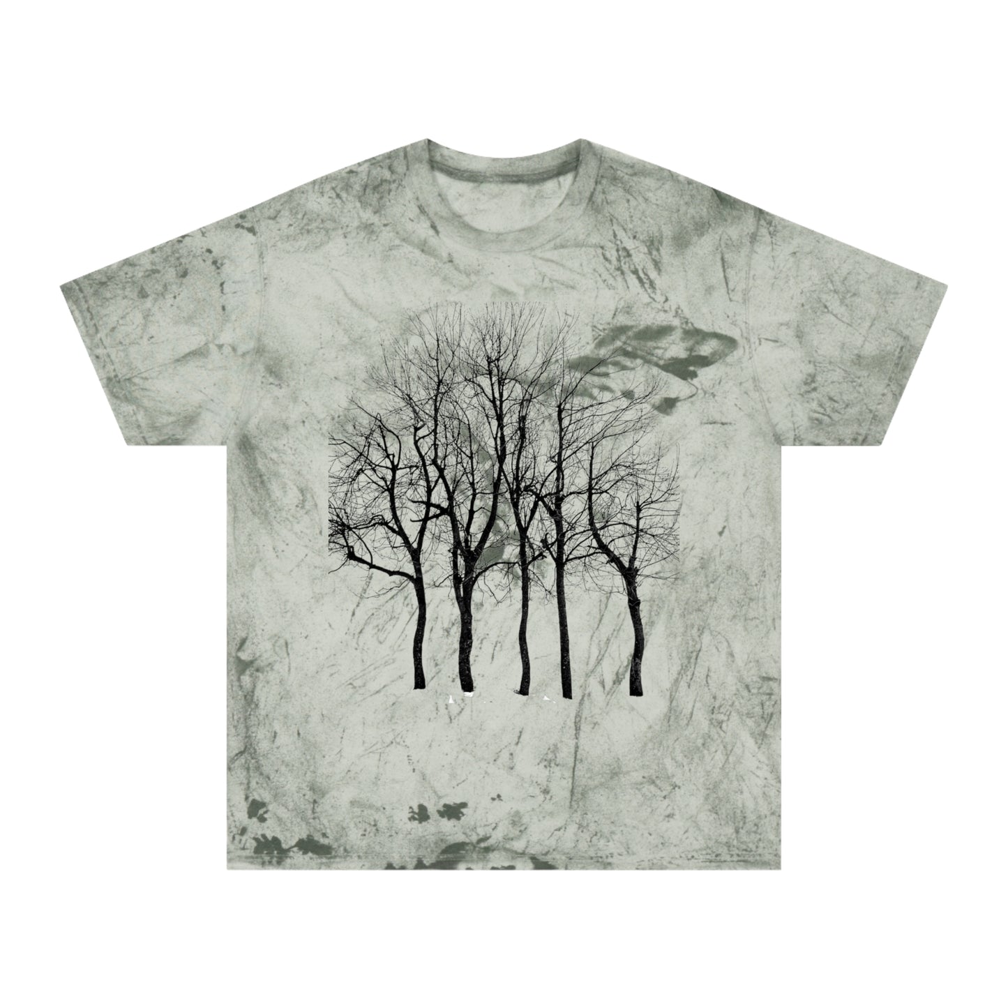 Fairytale Trees Tie Dye Basic Unisex Tee- The STORE by avalove