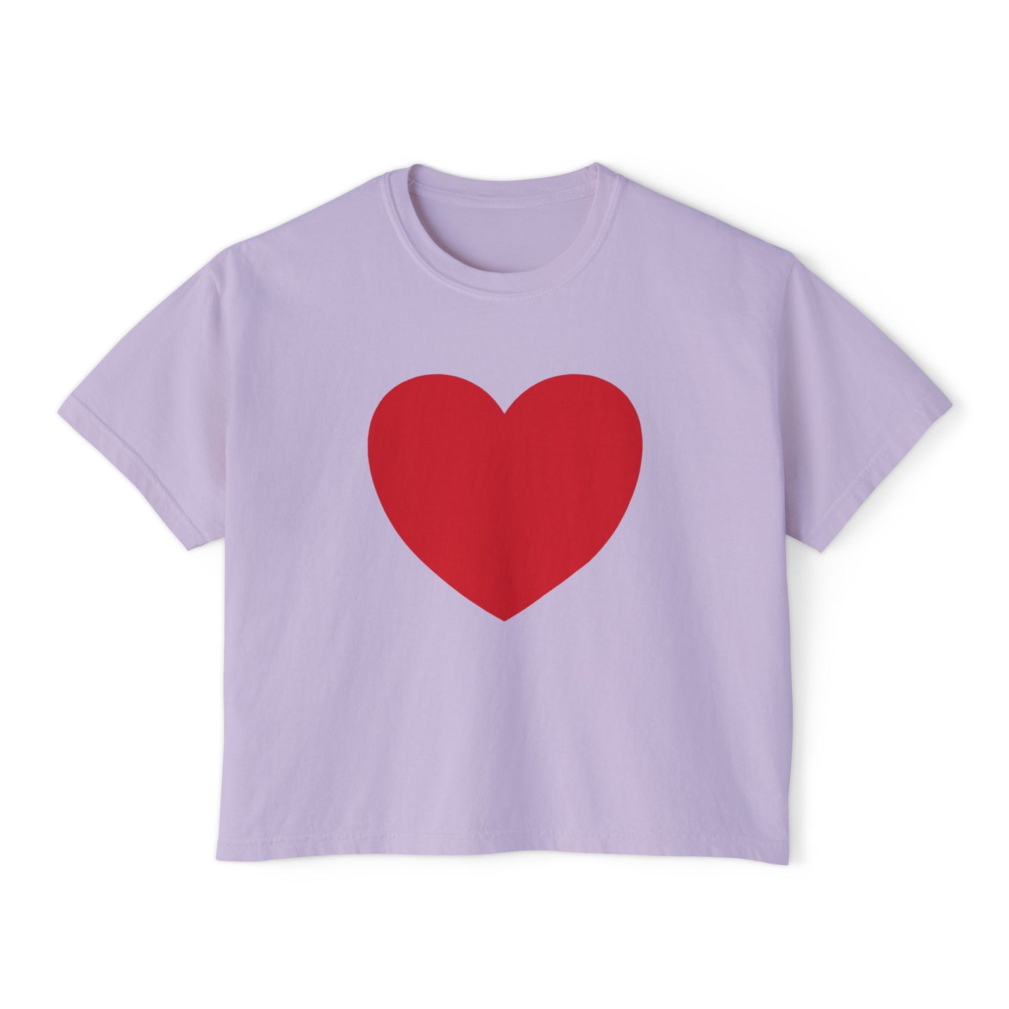 I Have a Big Heart Women's Boxy Tee- Many Colors