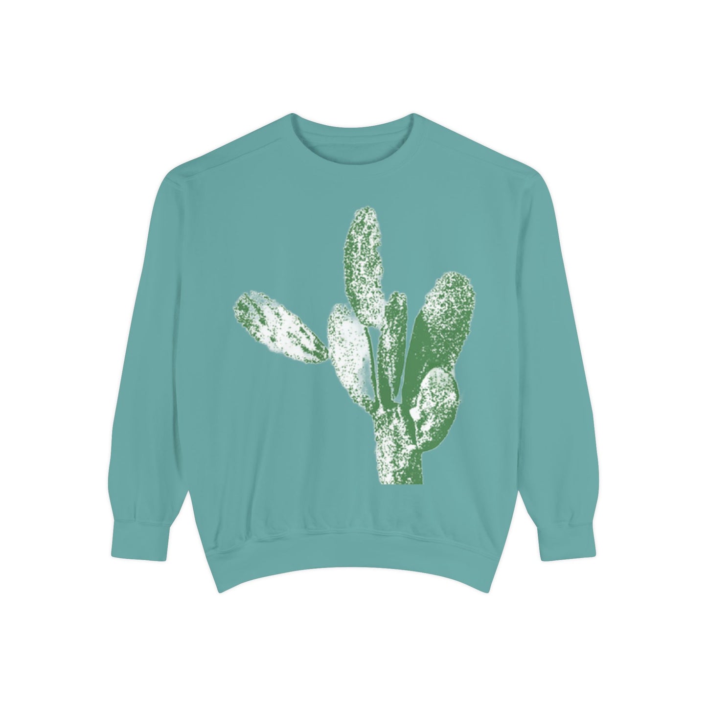 Saguaro Cactus Sweatshirt — Vintage Green Botanical Crewneck, THE STORE, by avalove