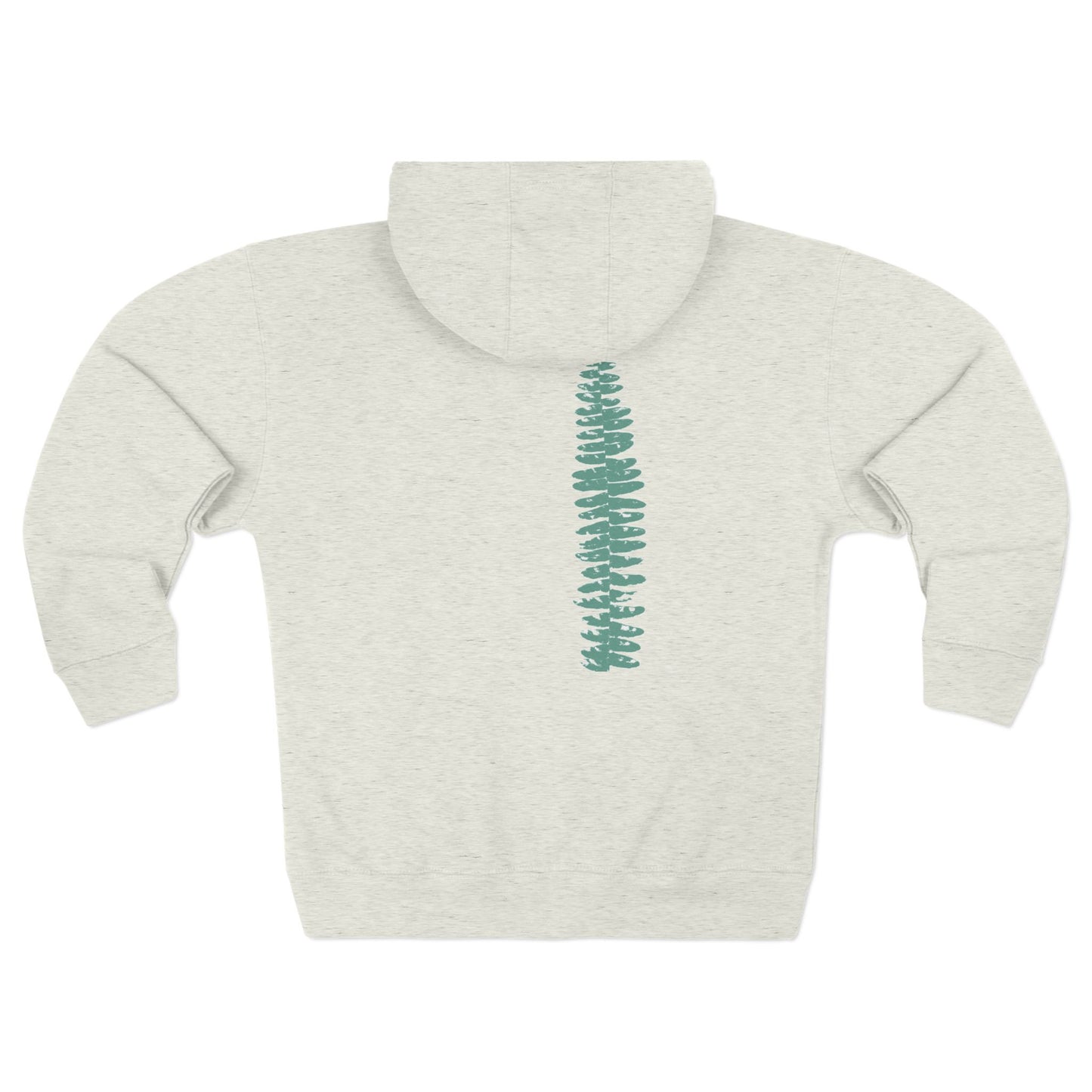 Green Fern, Forest Bathing Unisex Zip Hoodie, THE STORE, by avalove