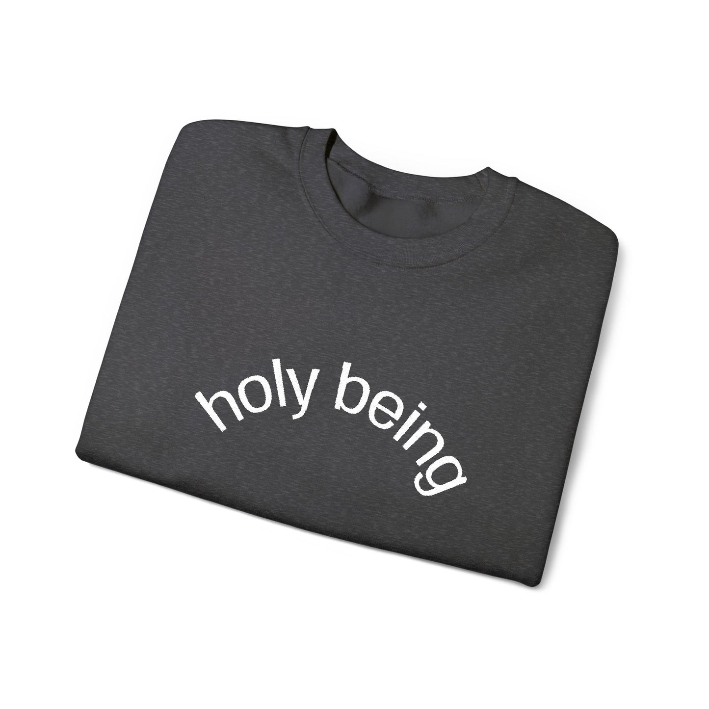Holy Being Crewneck Sweatshirt, Embroidered, THE STORE by avalove