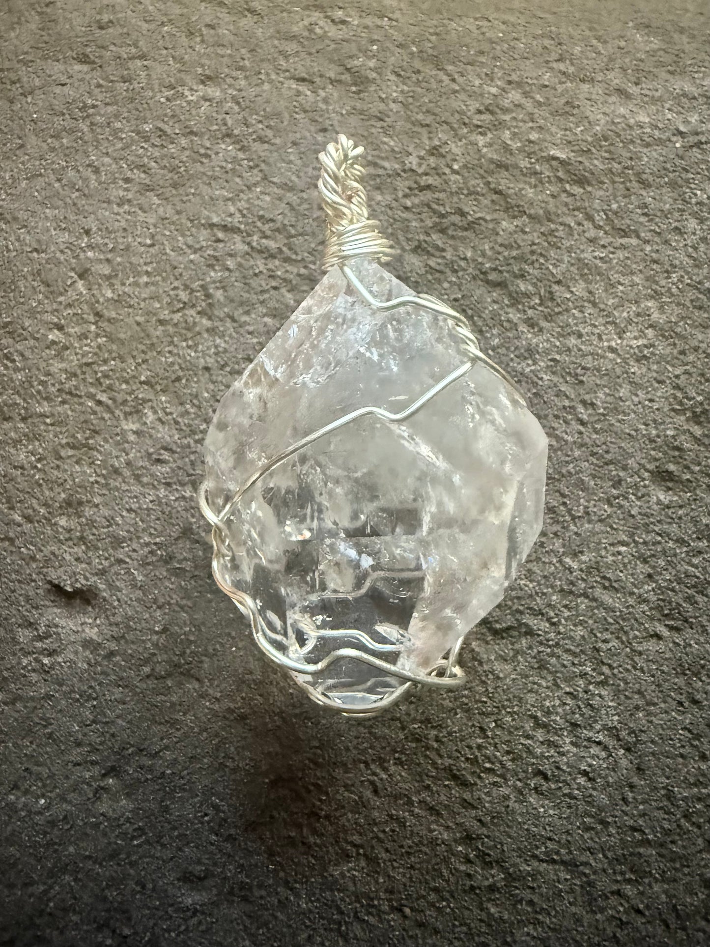 Herkimer Diamond Talisman: Master Rainbow Generator-Prism Keeper- Large Piece