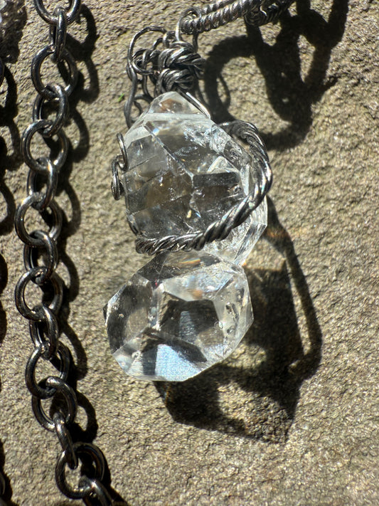 Herkimer Diamond Talisman: Soul Mates