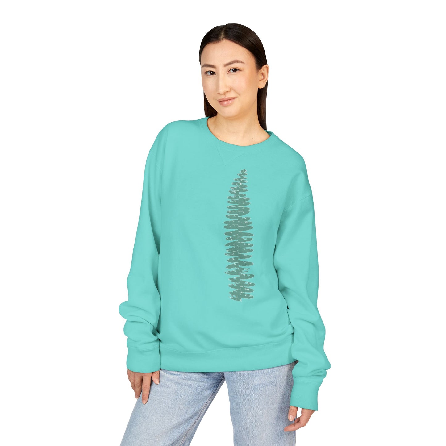 The Green Fern, Forest Bathing Sweatshirt, THE STORE, by avalove