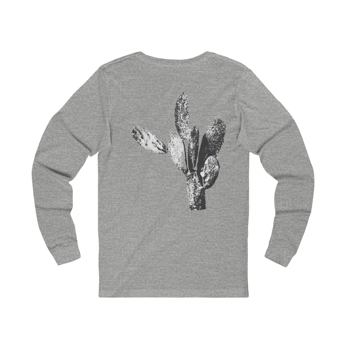 Saguaro Cactus Graphic Long Sleeve Tee — Minimal Desert Botanical Shirt, THE STORE by avalove