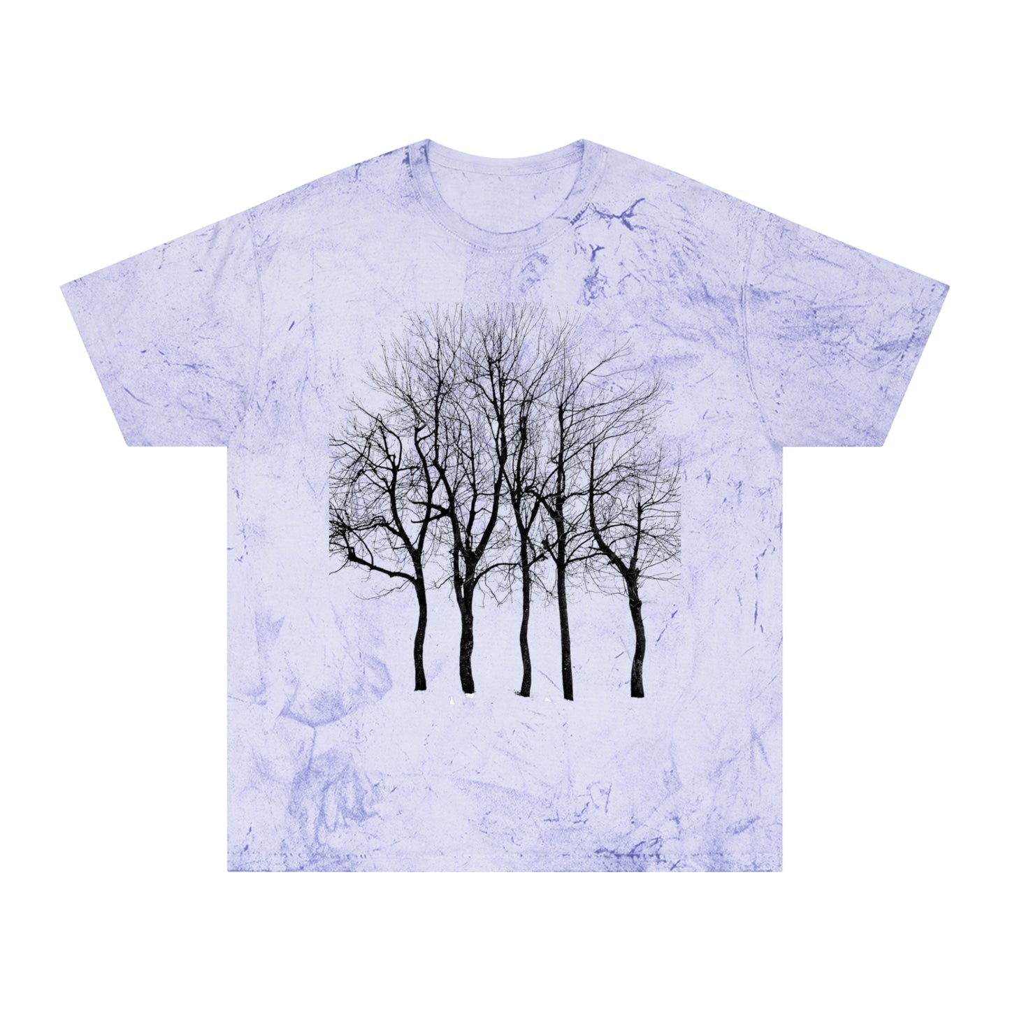 Fairytale Trees Tie Dye Basic Unisex Tee- The STORE by avalove