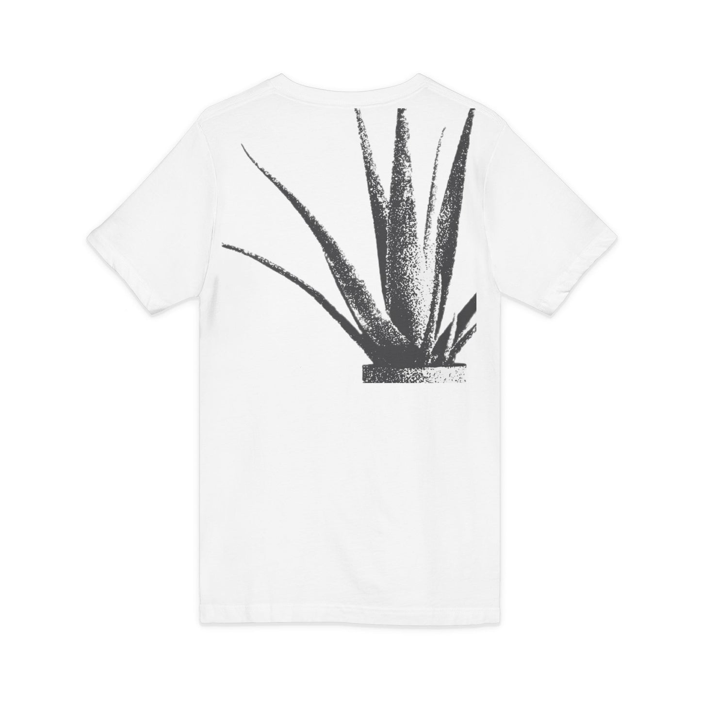Aloe Plant V-Neck Tee — Minimalist Botanical Graphic Shirt, THE STORE by avalove