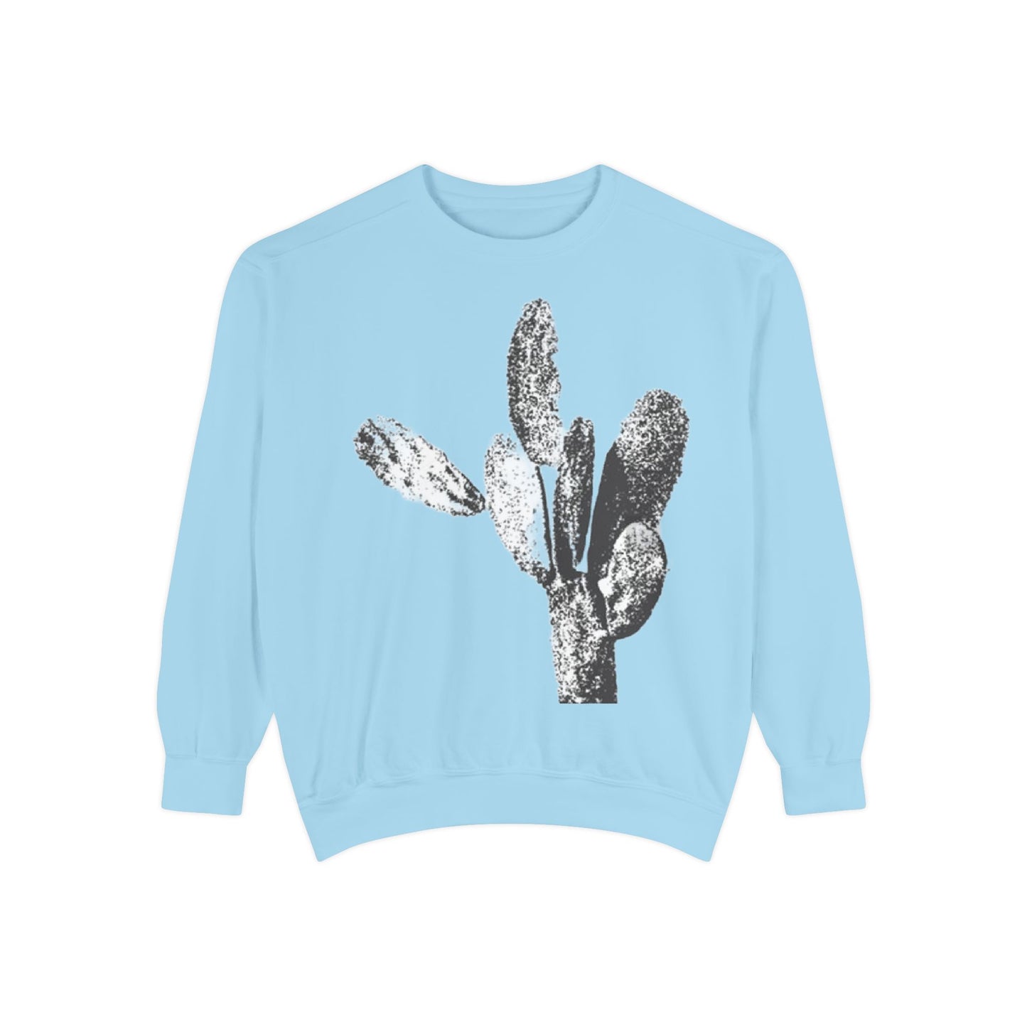 Cactus Print Sweatshirt - Vintage Monochrome Desert Tee, THE STORE, by avalove