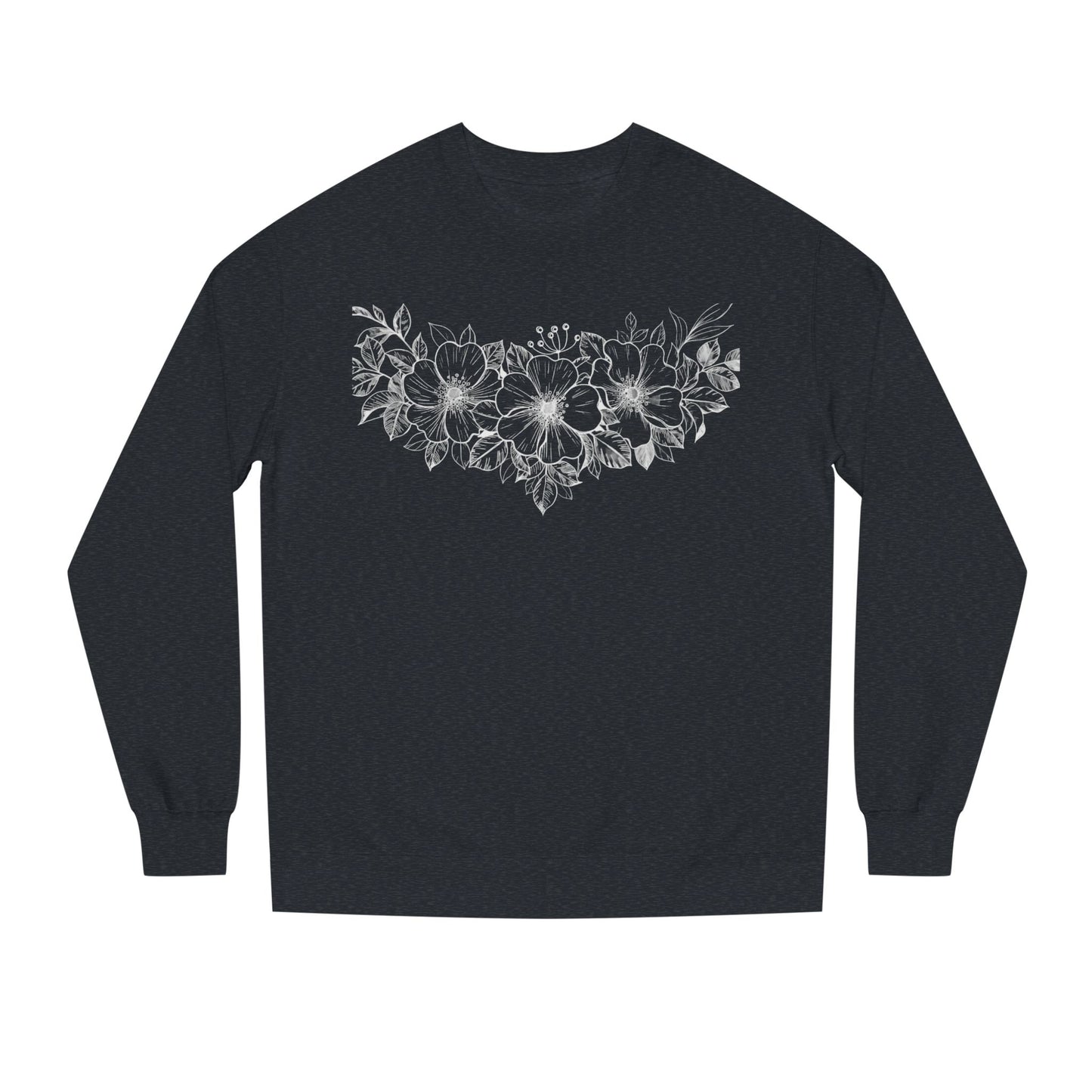 Cowgirl Flowers Crewneck Sweatshirt- The Store, by avalove