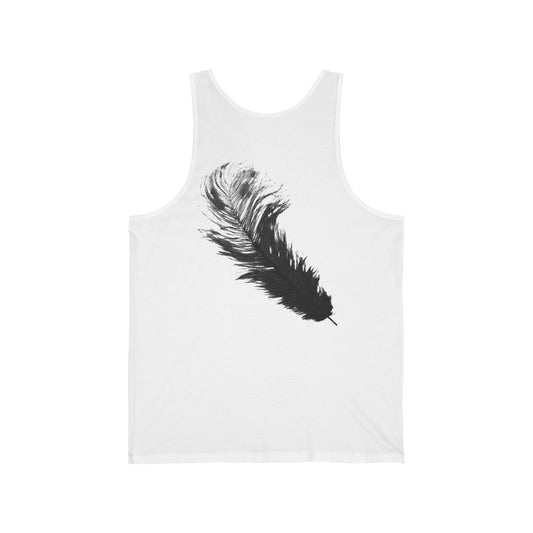 Writer's Quill Unisex Jersey Tank- The Store by avalove