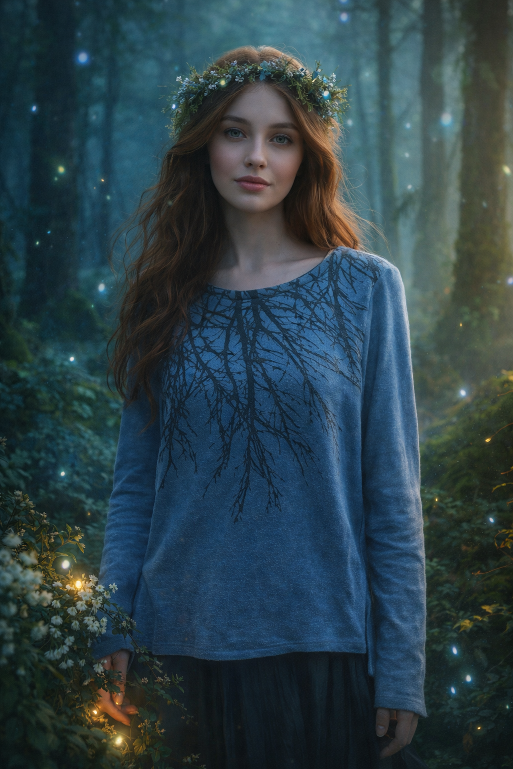 Tribe Tree fleece basic sweater ultra vegan cashmere-lux