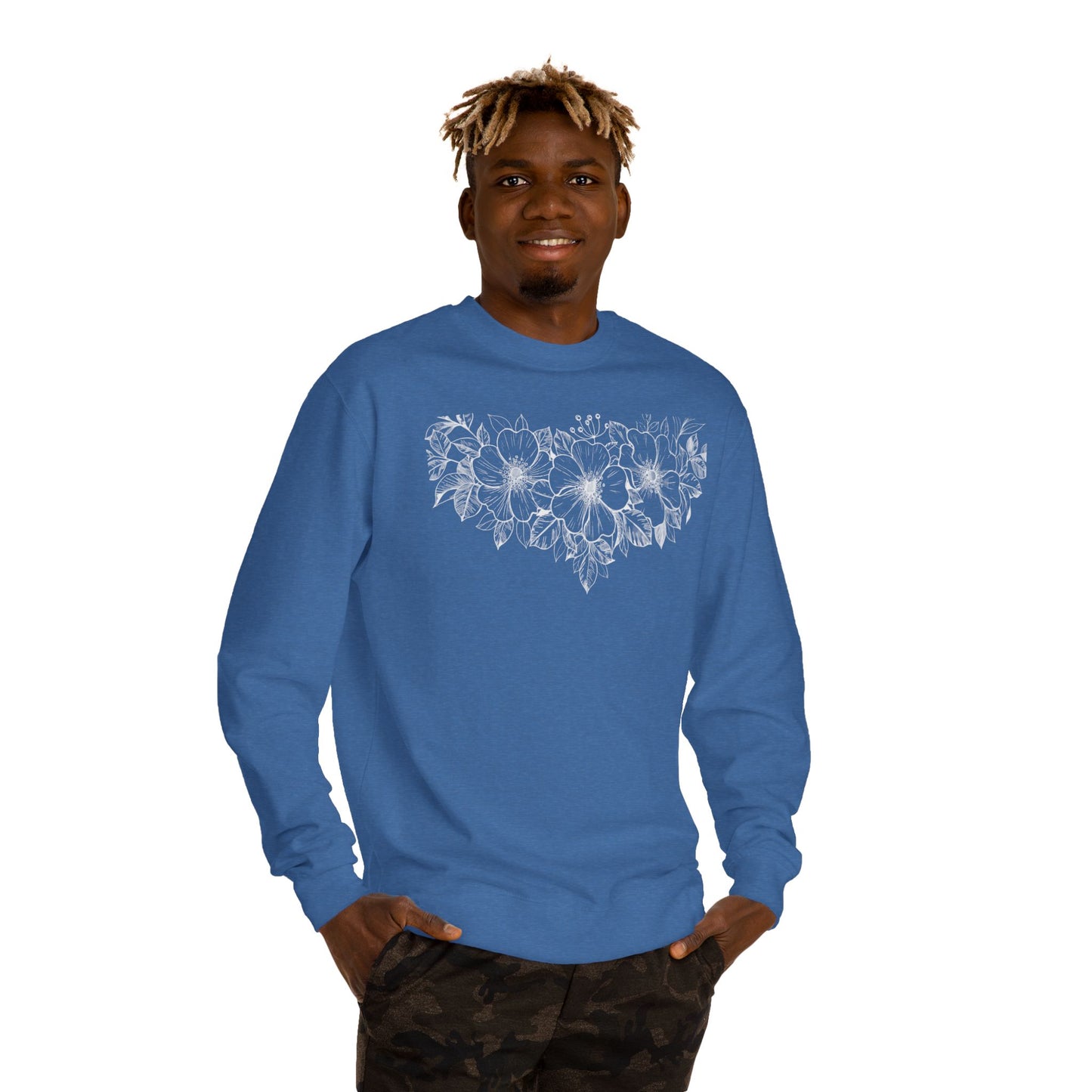 Cowgirl Flowers Crewneck Sweatshirt- The Store, by avalove