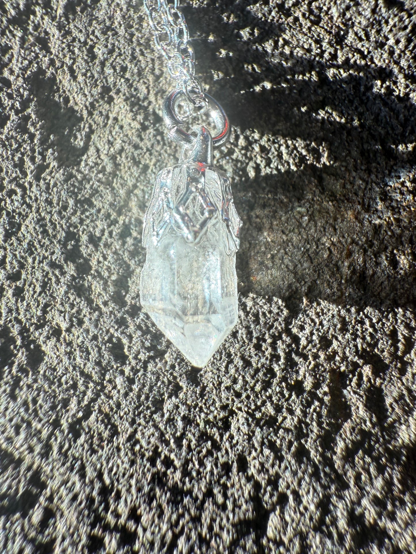 Herkimer Diamond Talisman: Simple Star