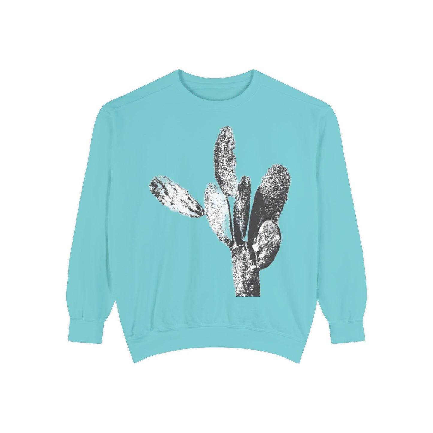 Cactus Print Sweatshirt - Vintage Monochrome Desert Tee, THE STORE, by avalove