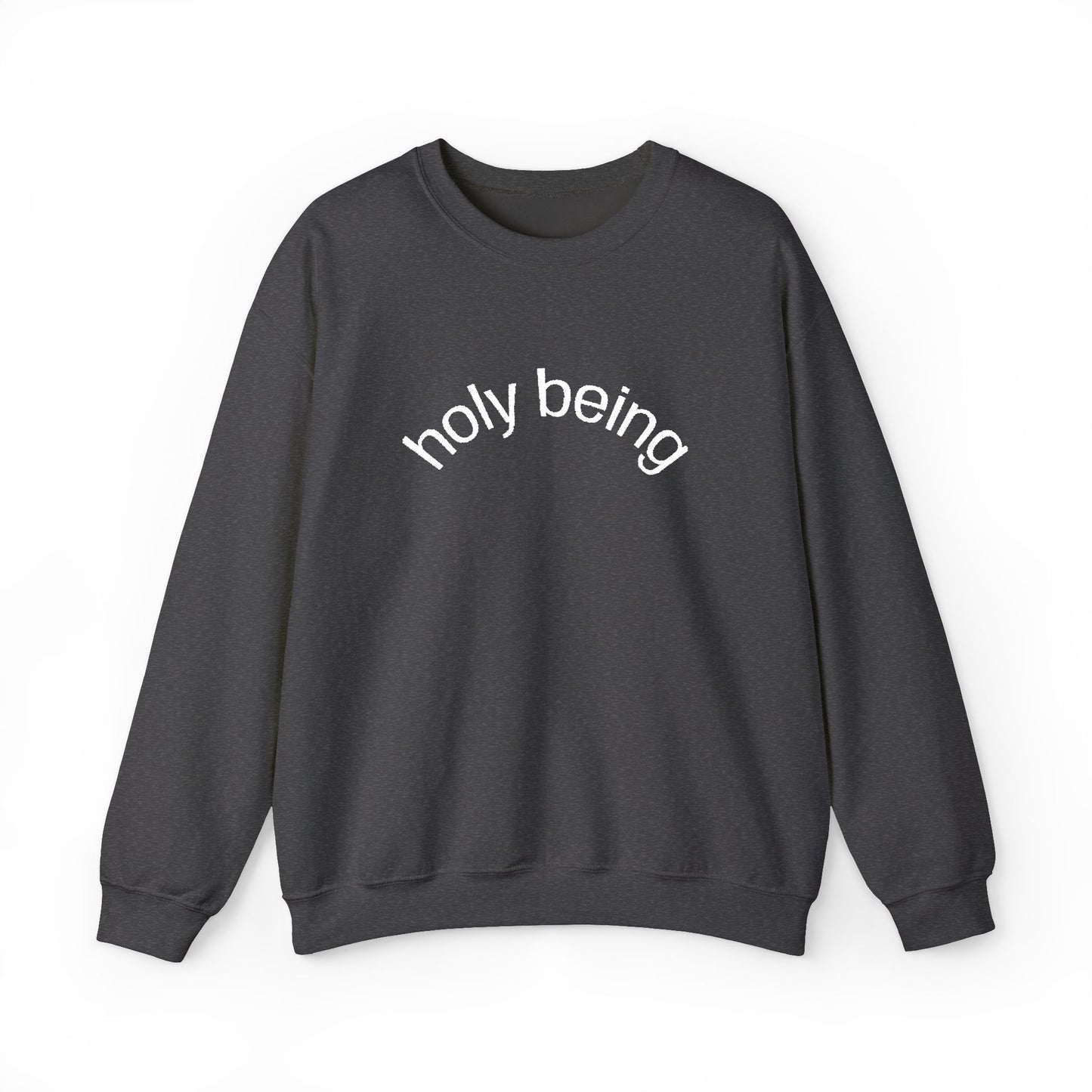 Holy Being Crewneck Sweatshirt, Embroidered, THE STORE by avalove