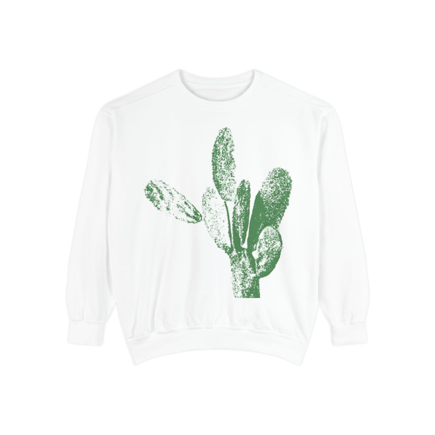 Saguaro Cactus Sweatshirt — Vintage Green Botanical Crewneck, THE STORE, by avalove
