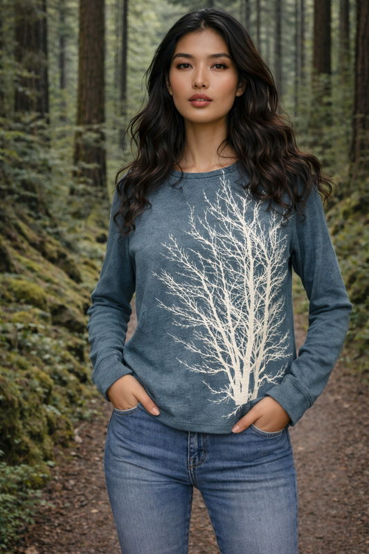 Single Tree Basic Vegan Cashmere Fleece Sweater-Lux