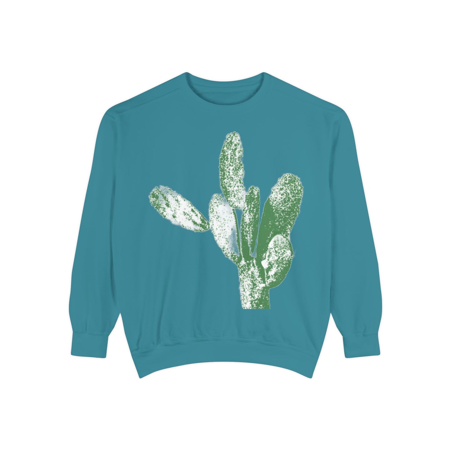 Saguaro Cactus Sweatshirt — Vintage Green Botanical Crewneck, THE STORE, by avalove