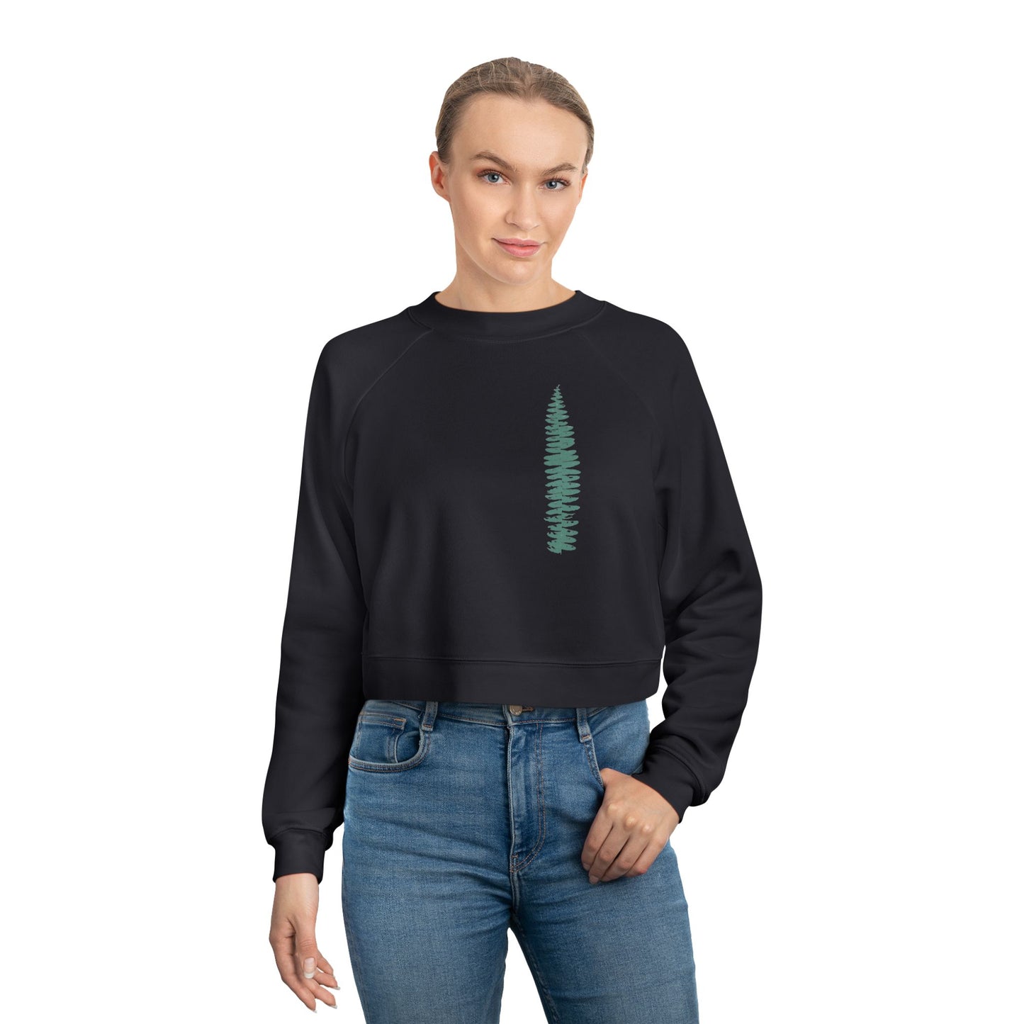 The Green Fern, Forest Bather! - Women's Fleece Pullover - The Store, by avalove