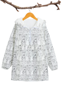 Avalokiteśvara (Sanskrit: अवलोकितेश्वर) Oversized windbreaker