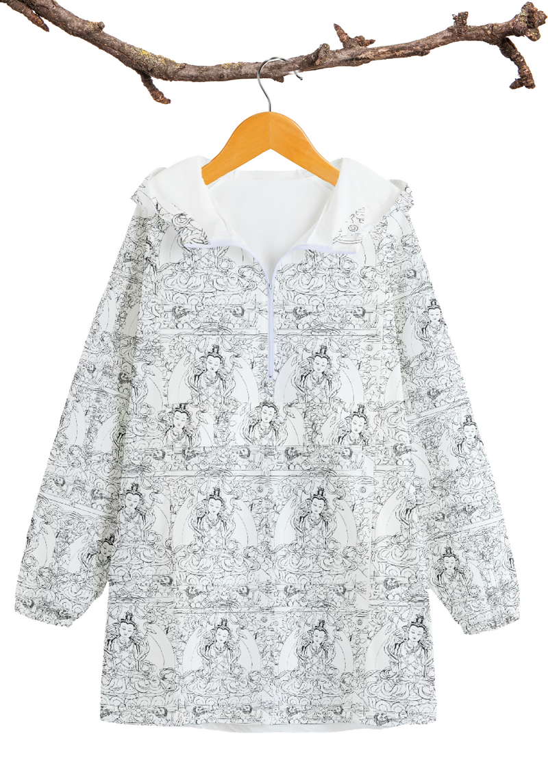 Avalokiteśvara (Sanskrit: अवलोकितेश्वर) Oversized windbreaker