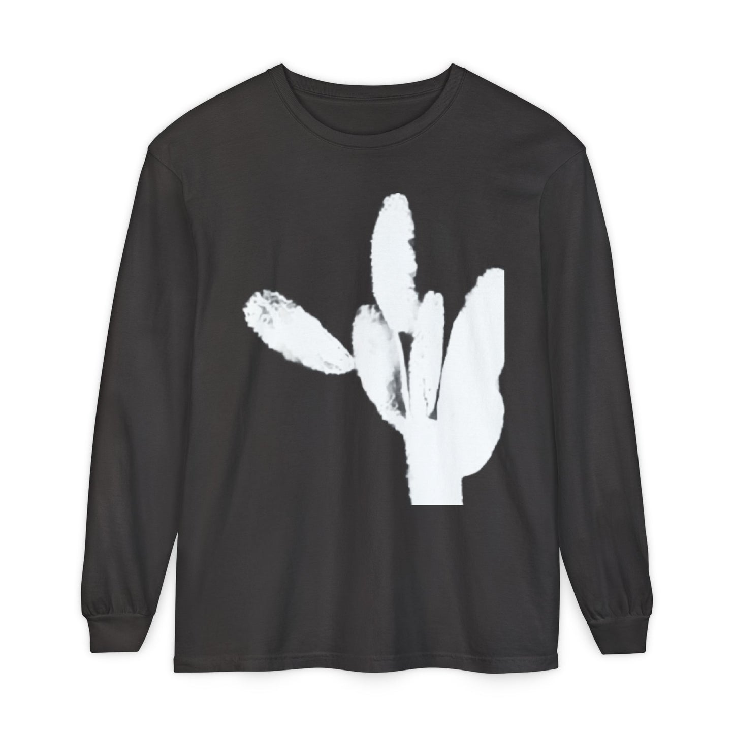 Cactus Silhouette Long Sleeve Shirt, THE STORE, by avalove