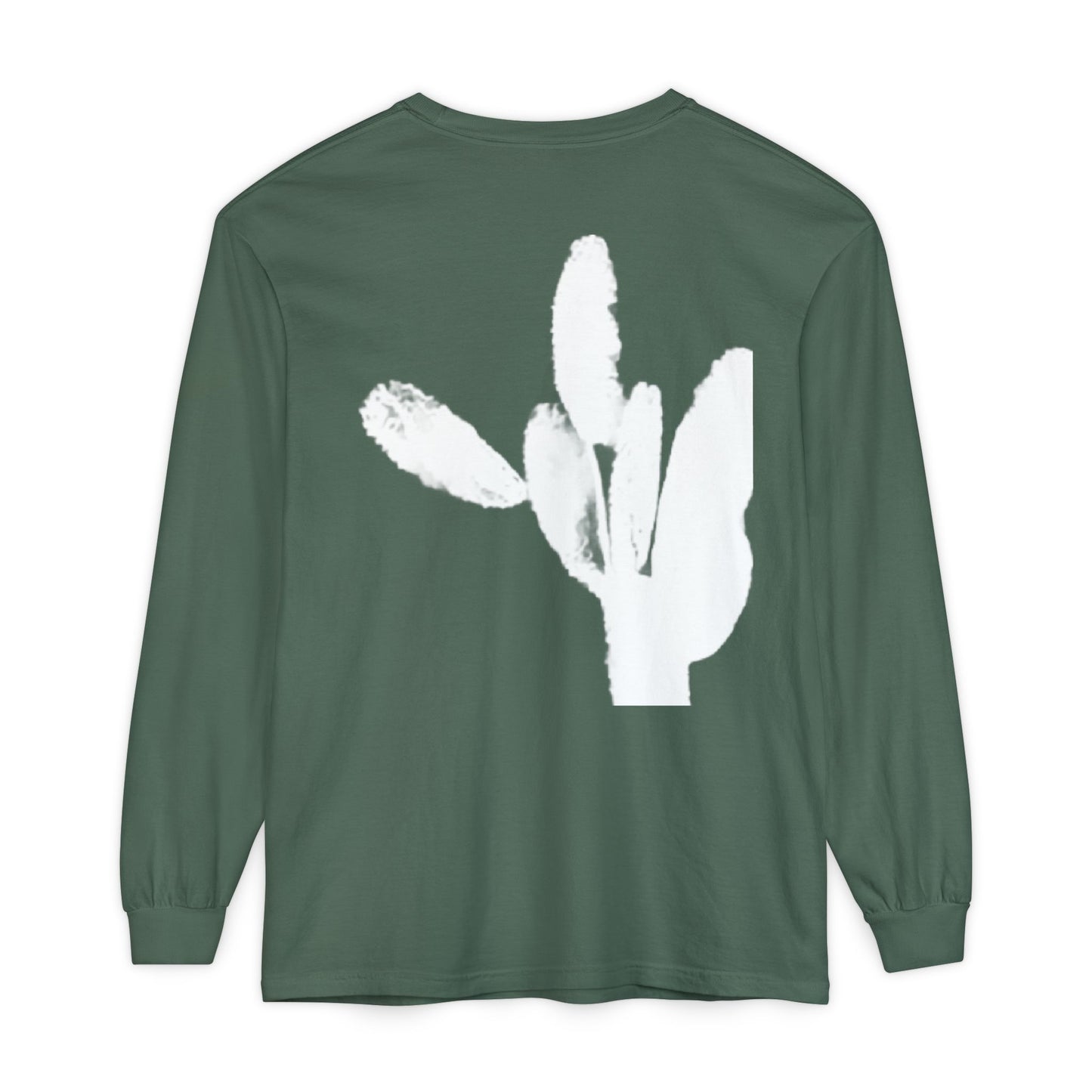 Cactus Silhouette Long Sleeve Shirt, THE STORE, by avalove