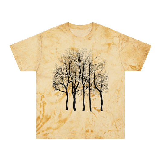 Fairytale Trees Tie Dye Basic Unisex Tee- The STORE by avalove