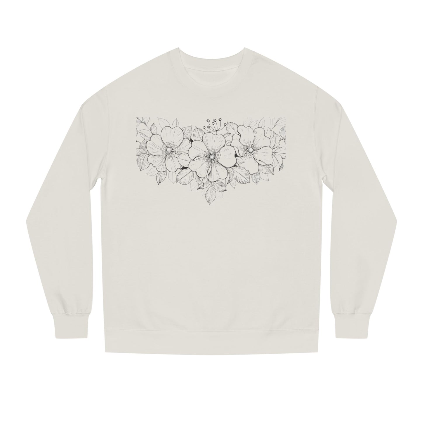 Cowgirl Flowers Crewneck Sweatshirt- The Store, by avalove