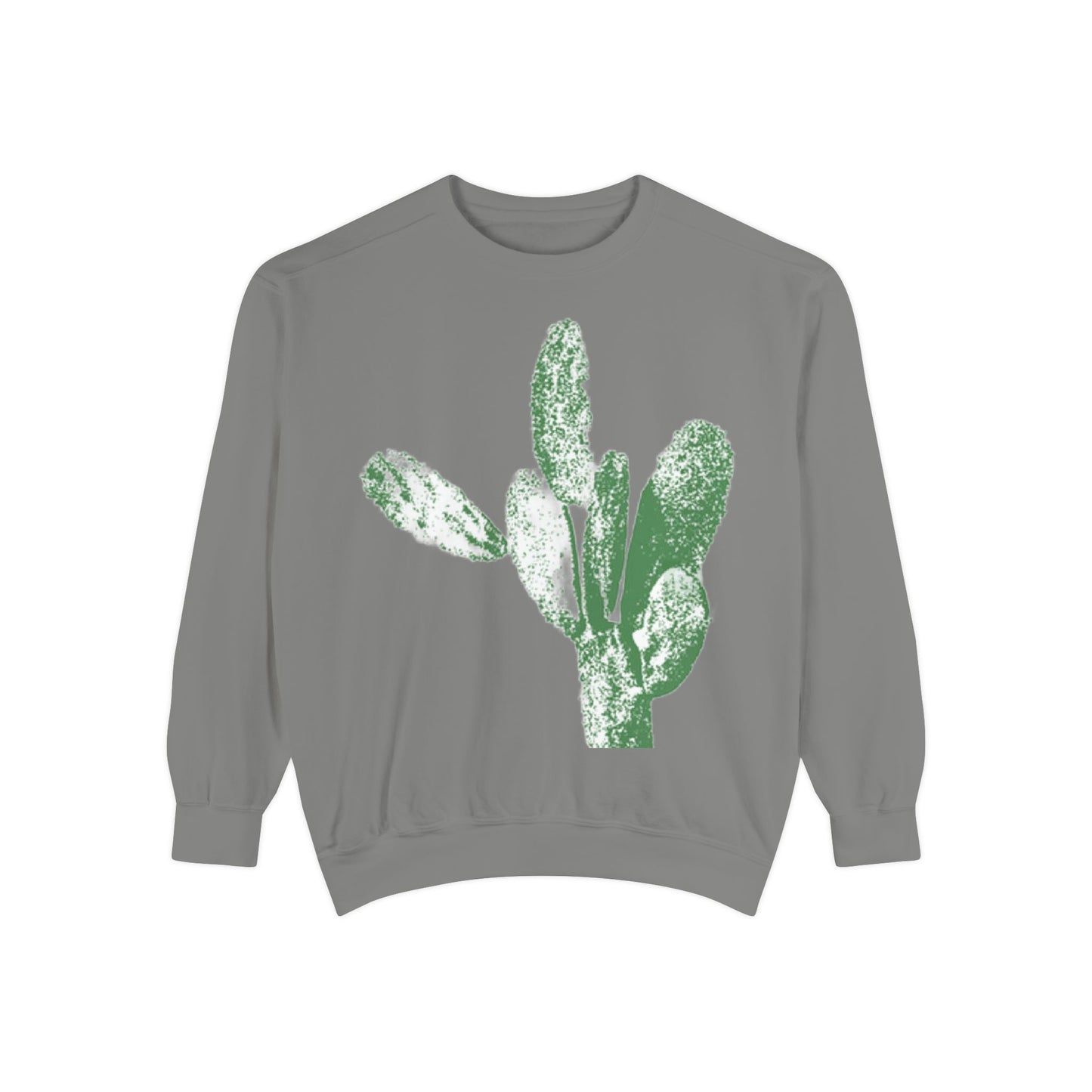 Saguaro Cactus Sweatshirt — Vintage Green Botanical Crewneck, THE STORE, by avalove