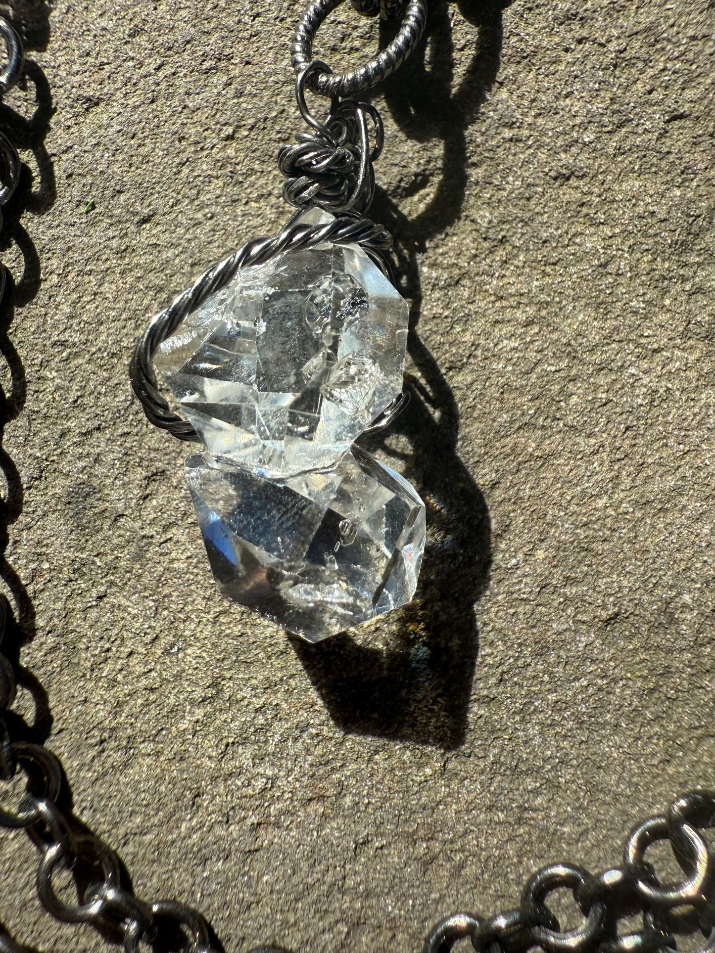 Herkimer Diamond Talisman: Soul Mates