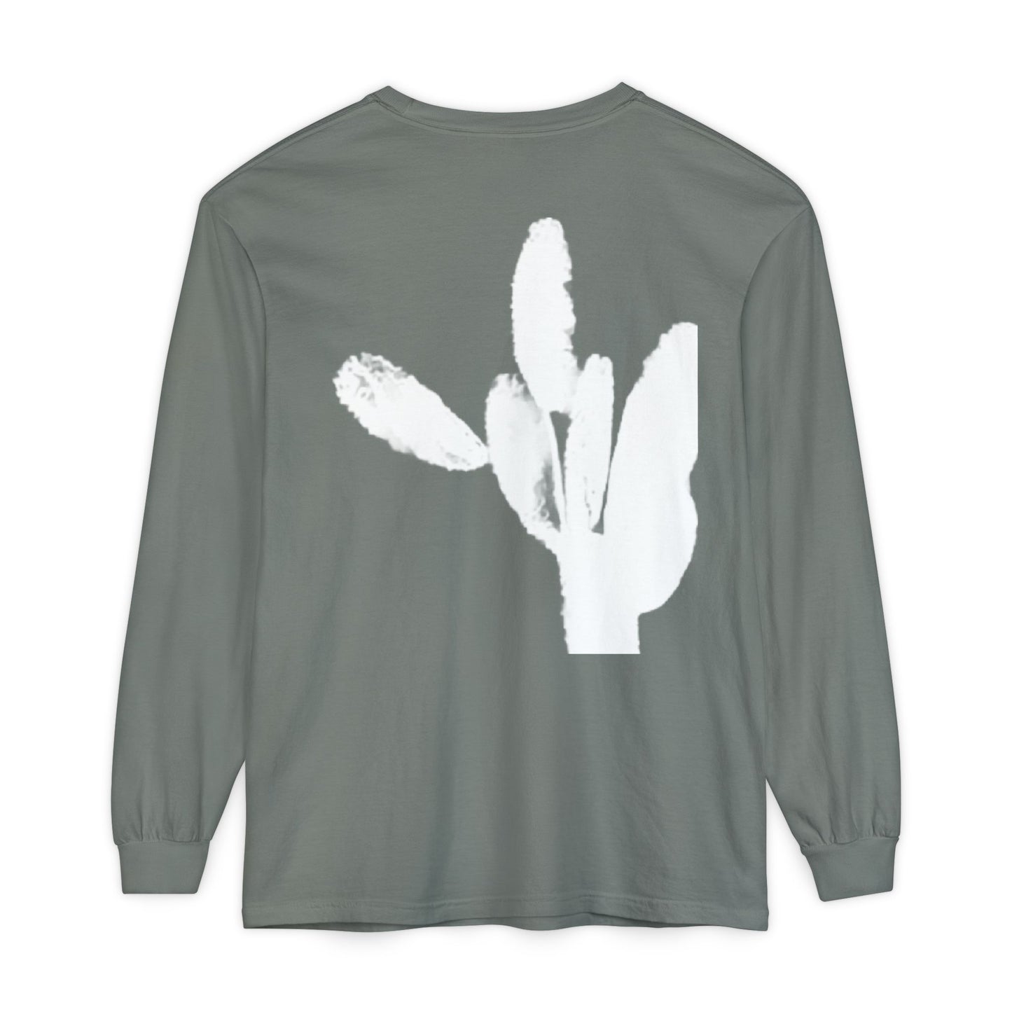 Cactus Silhouette Long Sleeve Shirt, THE STORE, by avalove