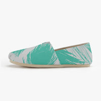 Peacock  Feathers Slip on Sneakers