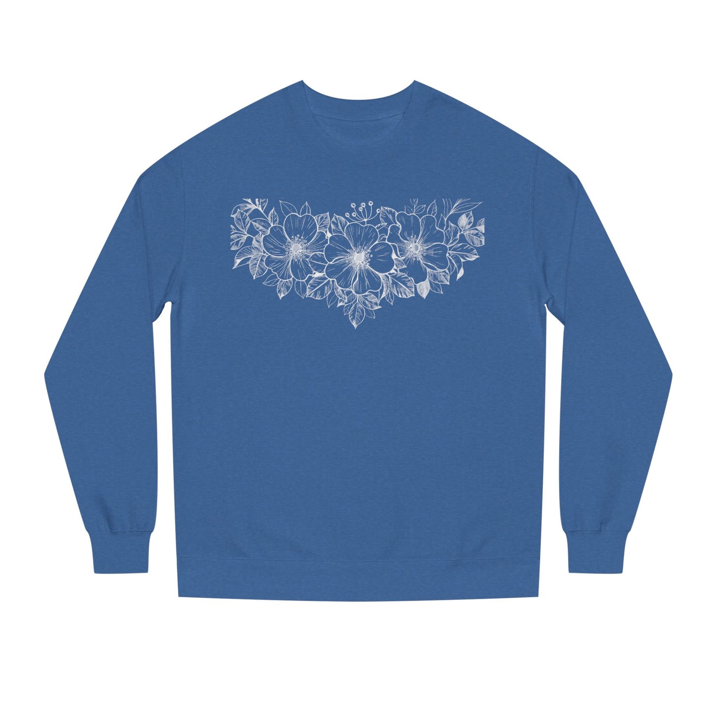 Cowgirl Flowers Crewneck Sweatshirt- The Store, by avalove